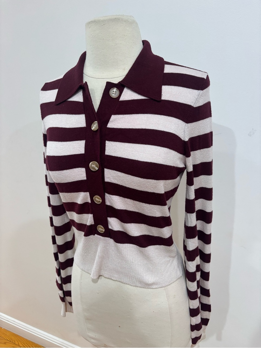 Favorite Daughter Belle Stiped Sweater, Size: XS - Picture 7 of 13